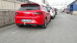 Seat Leon 2013-2020 Rear bumper cover (primed for painting) photo 3