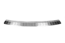 Skoda Karoq 2018- Rear Bumper Protector OmsaLine Stainless Steel photo 2
