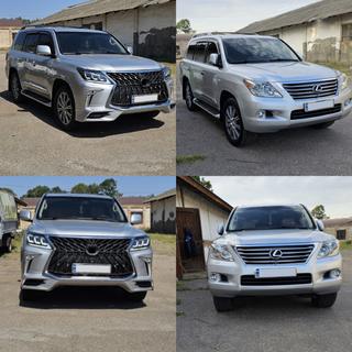 Mini Facelift Kit from 2008-2015 model to TRD Sport (bumper, headlights) Lexus LX570/450d 2008-2022 photo 1
