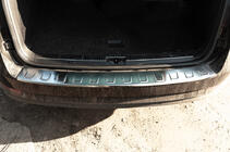 Skoda Superb 2015-2024 Rear Bumper Protector SW Stainless Steel photo 2