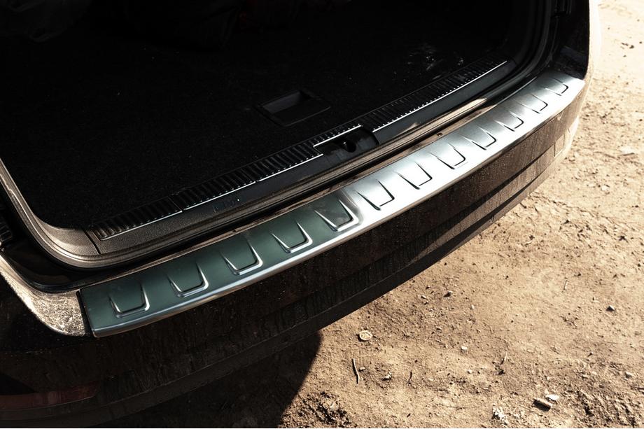 Skoda Superb 2015-2024 Rear Bumper Protector SW Stainless Steel Image