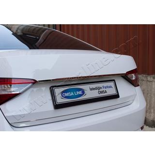 Trunk trim above license plate Sedan (stainless steel) photo 1