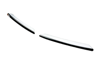 Skoda Yeti 2009-2017 Stainless steel front bumper protectors (2009-2013, 2 pcs) photo 3
