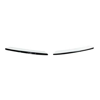 Stainless steel front bumper protectors (2009-2013, 2 pcs) Skoda Yeti 2009-2017 photo 2