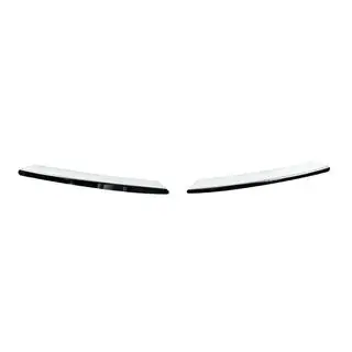 Stainless steel front bumper protectors (2009-2013, 2 pcs) Skoda Yeti 2009-2017 photo 2