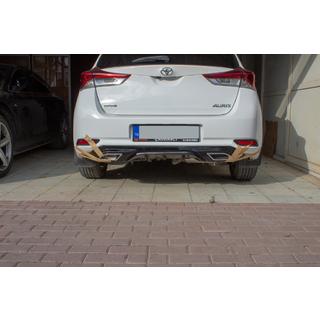 Rear bumper diffuser (2016-2018, primed for painting) Toyota Auris 2012-2018 photo 3