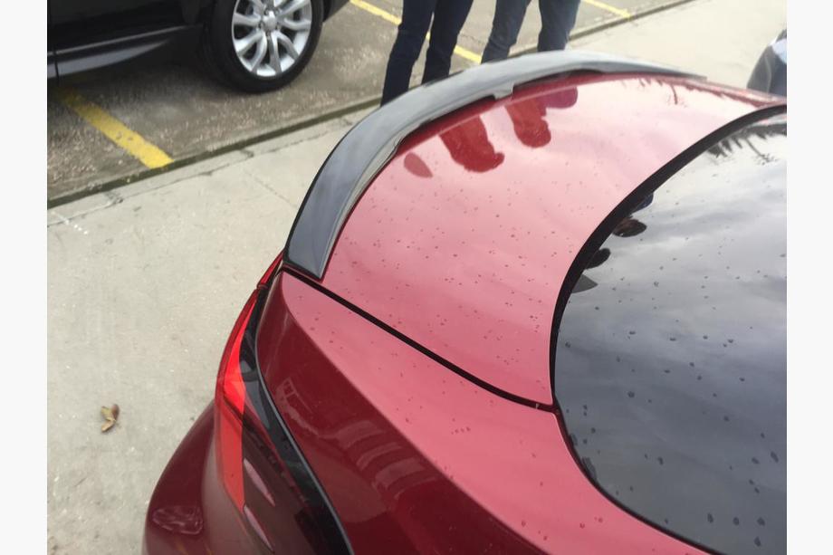 Toyota Corolla 2019- Spoiler (Meliset, primed for painting) Image