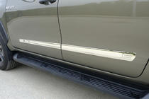Toyota Hilux 2015- Molding Covers OmsaLine (4 pcs, Stainless Steel) photo 1