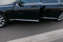 Volvo S90/V90 2016- Chrome Door Moldings (for V90, Stainless Steel) photo 3