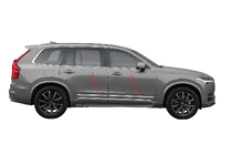Volvo XC90 2015- Stainless Steel Door Moldings (4 pcs) photo 1