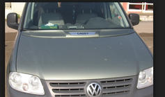 Volkswagen Caddy 2004-2010 Hood cover (paintable) photo 1