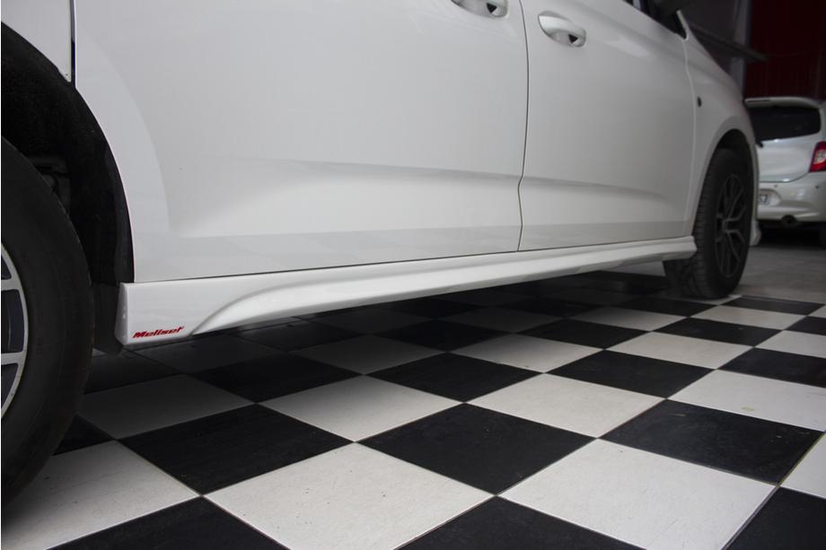 Volkswagen Caddy 2020- Meliset Side Skirts (primed for painting) Image