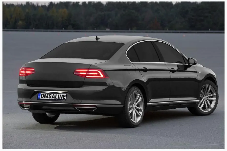 Volkswagen Passat B8 2015-2023 Chrome trim above license plate SD (OmsaLine, stainless steel) Image