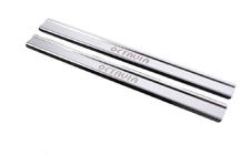Skoda Octavia I Tour A4 1996-2010 Carmos Door Sill Covers (2 pcs, Stainless Steel) photo 1