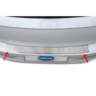 Rear Bumper Protector OmsaLine (HB, Stainless Steel) photo 1