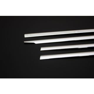 Full window trim set (14 pcs, stainless steel) photo 3