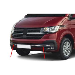 Bumper grille trim 2019+ (4 pcs, stainless steel) photo 1