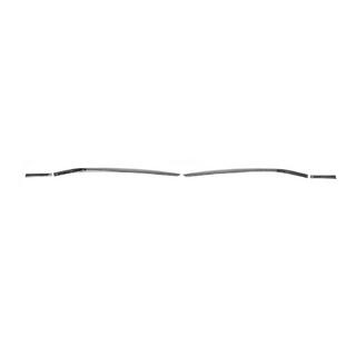 Bumper grille trim 2019+ (4 pcs, stainless steel) photo 2