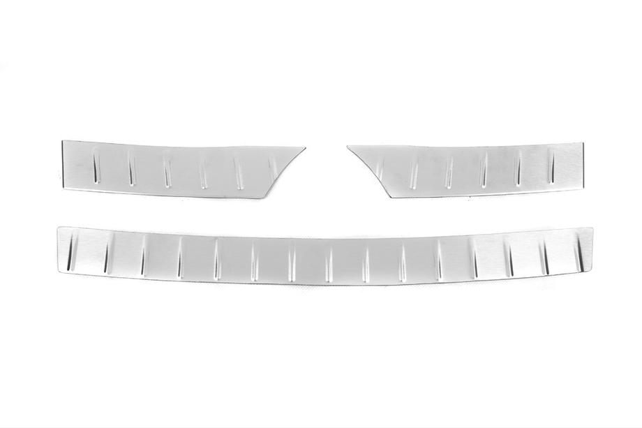 Volkswagen Tiguan 2007-2016 Rear Bumper Protector OmsaLine Stainless Steel Image