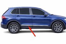 Volkswagen Tiguan 2016-2023 Door Mouldings OmsaLine for AllSpace (4 pcs, stainless steel) photo 1