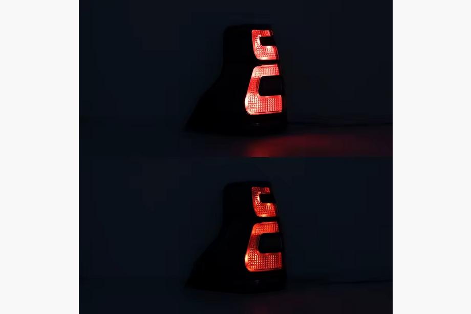 Toyota Land Cruiser Prado 150 2009-2023 Tail Lights BlackEdition V1 Plus (2017-2023, 2 pcs) Photo 5