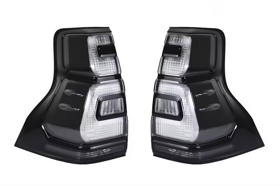 Toyota Land Cruiser Prado 150 2009-2023 Tail Lights BlackEdition V1 Plus (2017-2023, 2 pcs) Photo 1