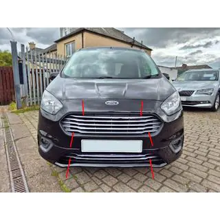 Grille Covers Carmos (2018↗, 7 pcs, stainless steel) photo 1