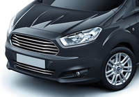 Ford Courier 2014-2023 Grille Covers Carmos (2014-2018, 6 pcs, stainless steel) photo 1
