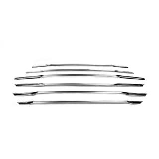 Grille Covers Carmos (2014-2018, 6 pcs, stainless steel) Ford Courier 2014-2023 photo 3