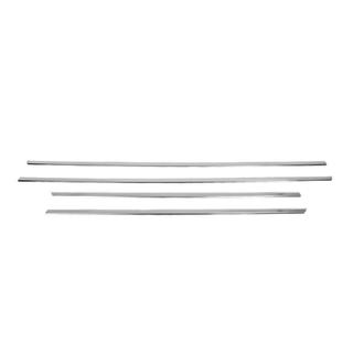 Exterior window trim Carmos (4 pcs, stainless steel) photo 3