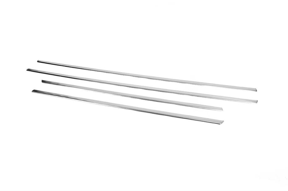 Honda Civic Sedan IX 2011-2016 Exterior window trim Carmos (4 pcs, stainless steel) Photo 2