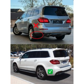 Body kit with rear diffuser AMG V1 (GLS63) photo 2