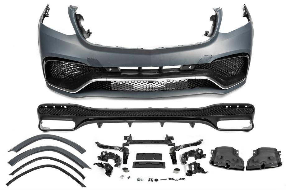 Mercedes GL/GLS class X166 2012-2019 Body kit with rear diffuser AMG V1 (GLS63) Image