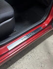 Hyundai Accent 2011-2017 Door Sill Protectors Carmos Blue V2 (4 pcs, Stainless Steel) photo 3