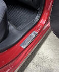 Hyundai Accent 2011-2017 Door Sill Protectors Carmos Blue V2 (4 pcs, Stainless Steel) photo 4