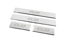 Renault Clio IV 2012-2019 Carmos Door Sill Protectors (4 pcs, Stainless Steel) photo 2