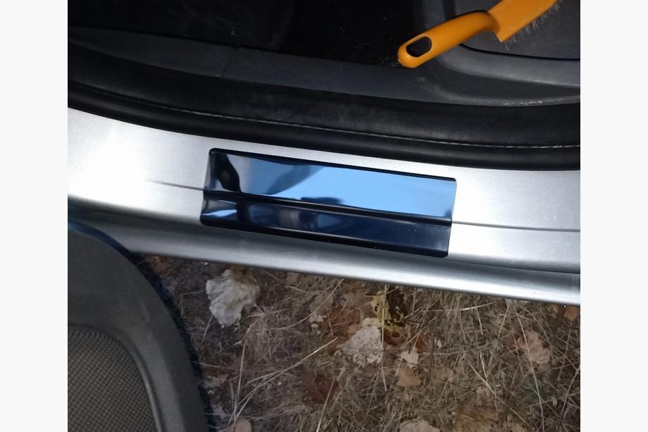 Ford Focus III 2011-2017 Stainless Steel Door Sill Protectors Carmos V2 (4 pcs) Photo 4