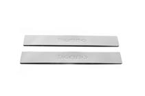 Fiat Fiorino/Qubo 2008-2024 Stainless Steel Door Sill Protectors Carmos V2 (2 pcs) photo 1