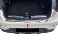 Mercedes GLC coupe C253 2016-2023 Rear Bumper Protector Carmos Stainless Steel photo 1