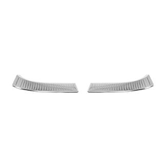 Stainless Steel Rear Bumper Protector Carmos Nissan Qashqai 2021- photo 2