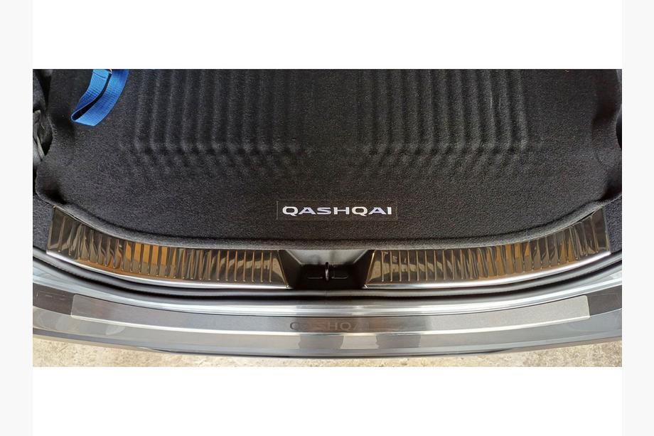 Nissan Qashqai 2021- Stainless Steel Rear Bumper Protector Carmos Image