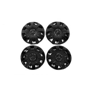 Black ABS Wheel Covers R16 (1-set, 4 pcs) photo 2