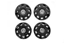 Volkswagen Crafter 2006-2016 Black ABS Wheel Covers (1-piece, set of 4) photo 2