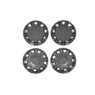 Black ABS Wheel Covers (1-piece, set of 4) photo 4