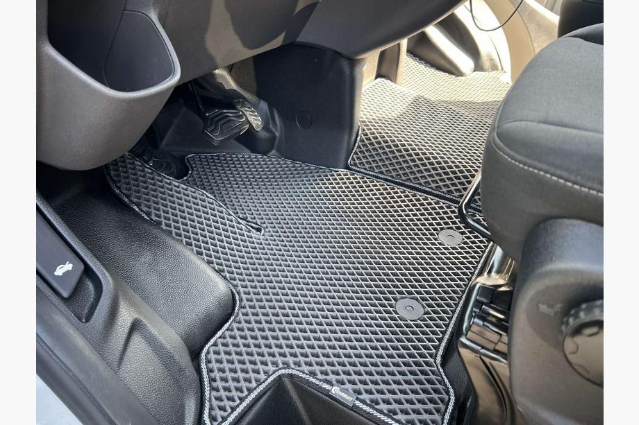 Ford Custom 2013-2022 EVA Floor Mats (Front, Gray) Image