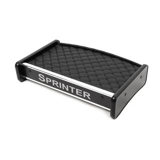 Dashboard Shelf (2000-2006, Black with Black Stitching) Mercedes Sprinter W901/902/903/904/905 1995–2006 photo 2