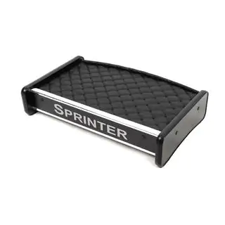 Dashboard Shelf (2000-2006, Black with Black Stitching) photo 2