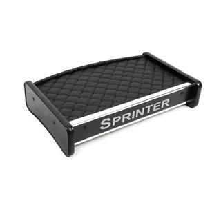 Dashboard Shelf (2000-2006, Black with Black Stitching) Mercedes Sprinter W901/902/903/904/905 1995–2006 photo 4