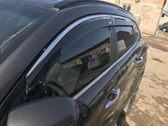Hyundai Tucson TL 2016-2021 Window deflectors with chrome strip (4 pcs, Niken) photo 1
