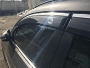 Hyundai Tucson TL 2016-2021 Window deflectors with chrome strip (4 pcs, Niken) photo 2